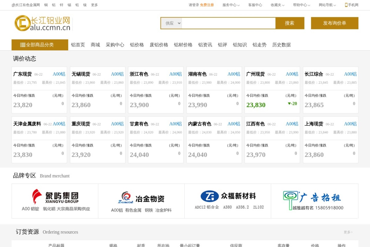 长江铝业网
